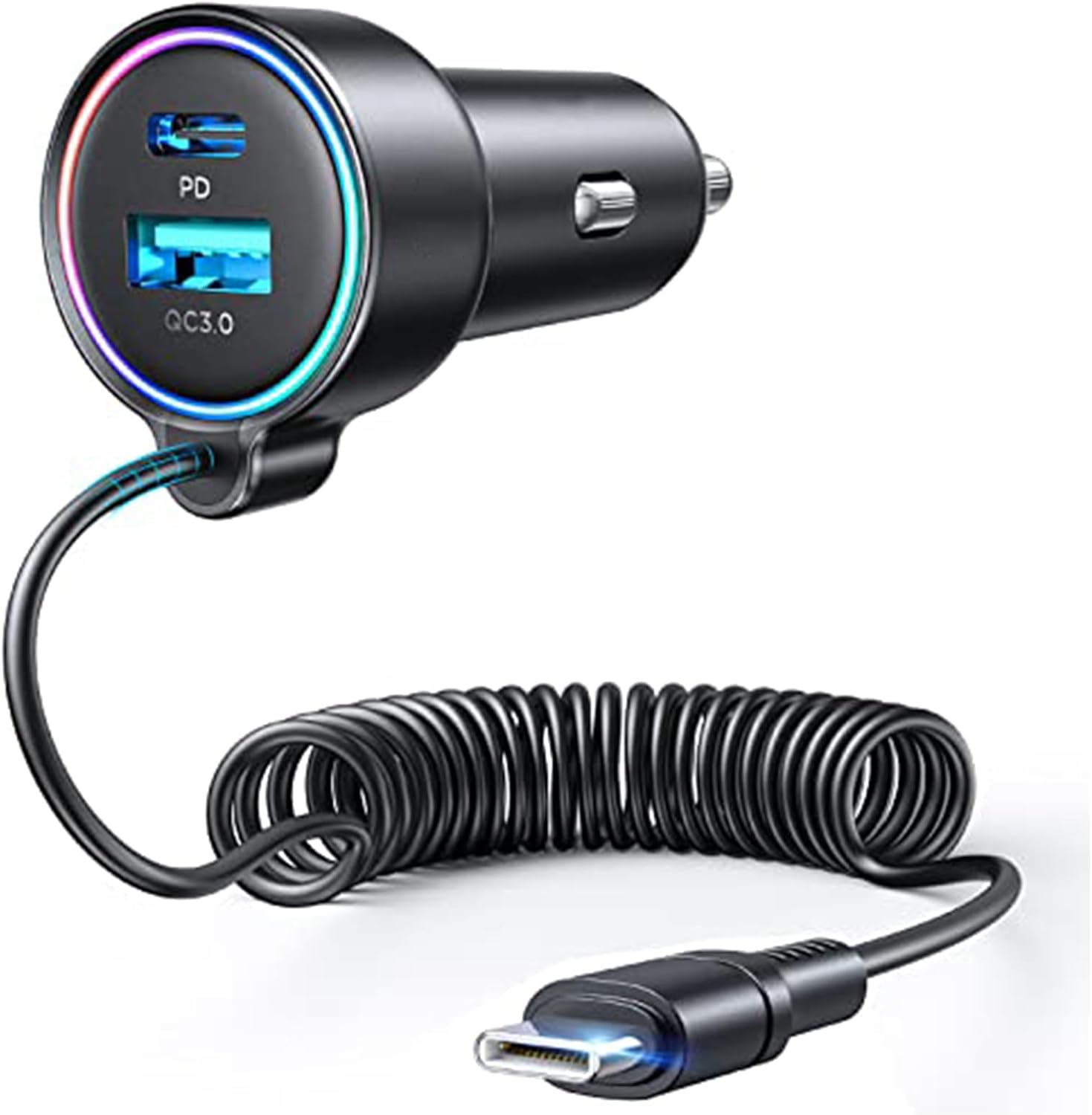 Detalle de USB C 90W Car Charger for iPhone