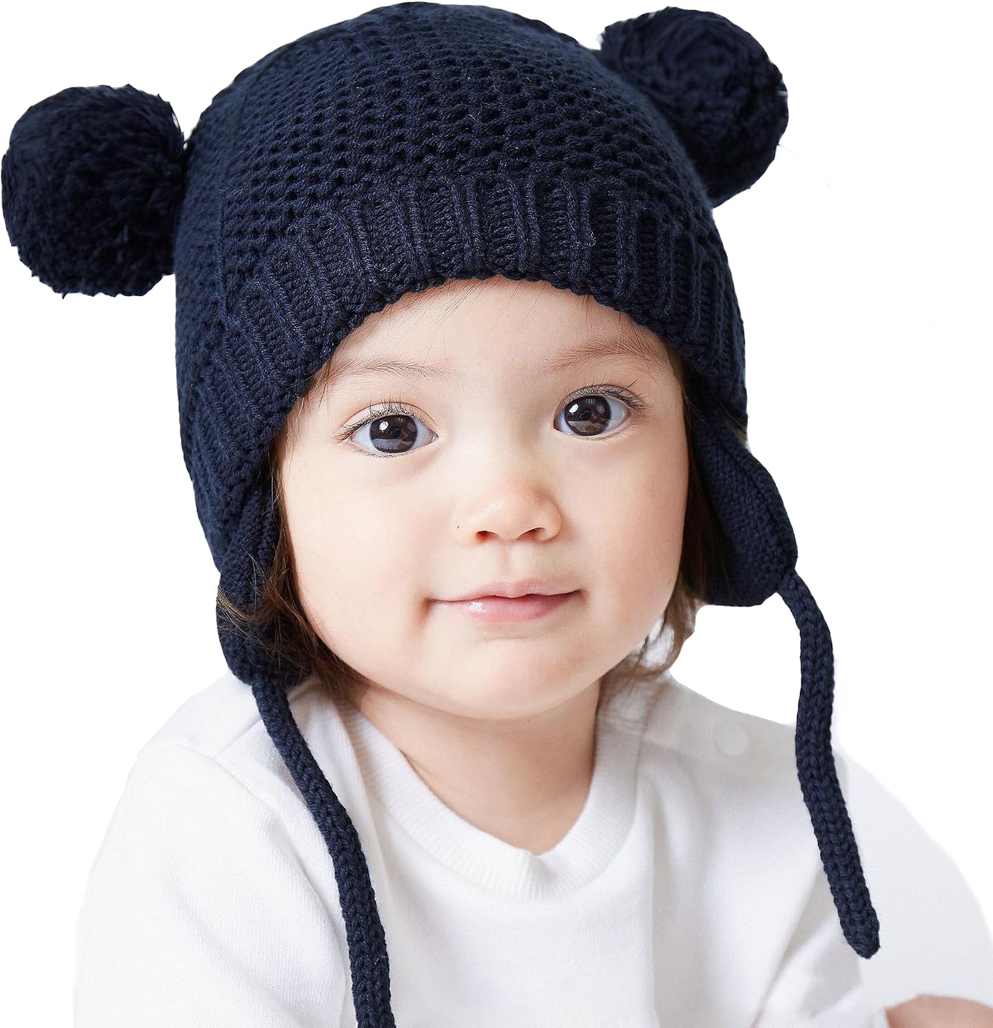 Detalle 2 de Exemaba warm beanie hat 100% acrylic