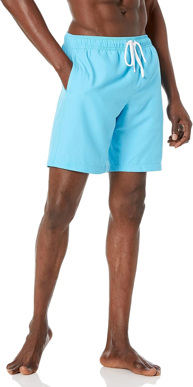 Thumbnail 5 de Herren-Badeshorts von Amazon Essentials mit Netzfutter, Taschen & Kordelzug – 22,9 cm Beinlänge
