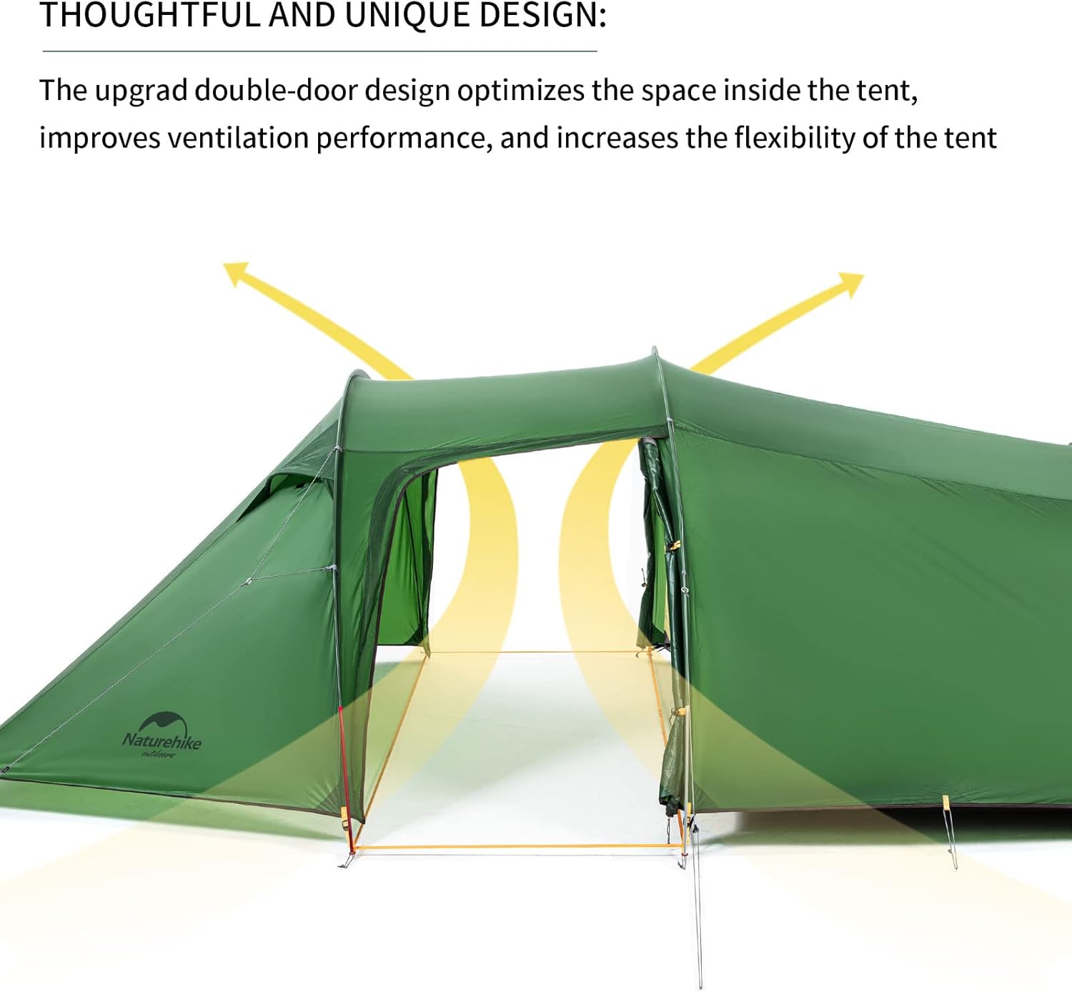 Thumbnail 5 de Naturehike Opalus: Tenda da Viaggio Spaziosa e Leggera per 2–3 Persone