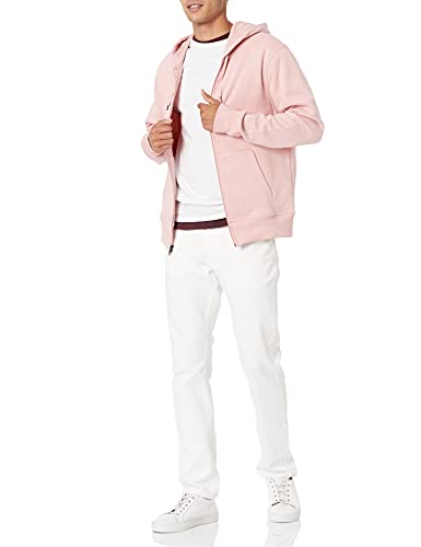 Thumbnail 4 de Amazon Essentials Sweat à Capuche en Polaire avec Fermeture Éclair intégrale pour Homme — Rose, Taille L (Grandes Tailles Disponibles)