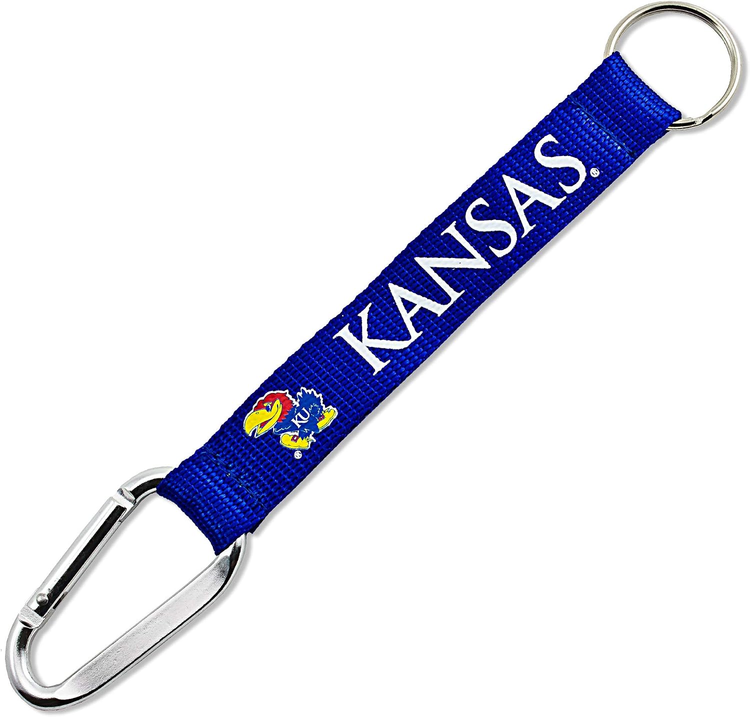Detalle de NCAA Alabama Crimson Tide Carabiner Lanyard Keychain (Team Logo & Wordmark)