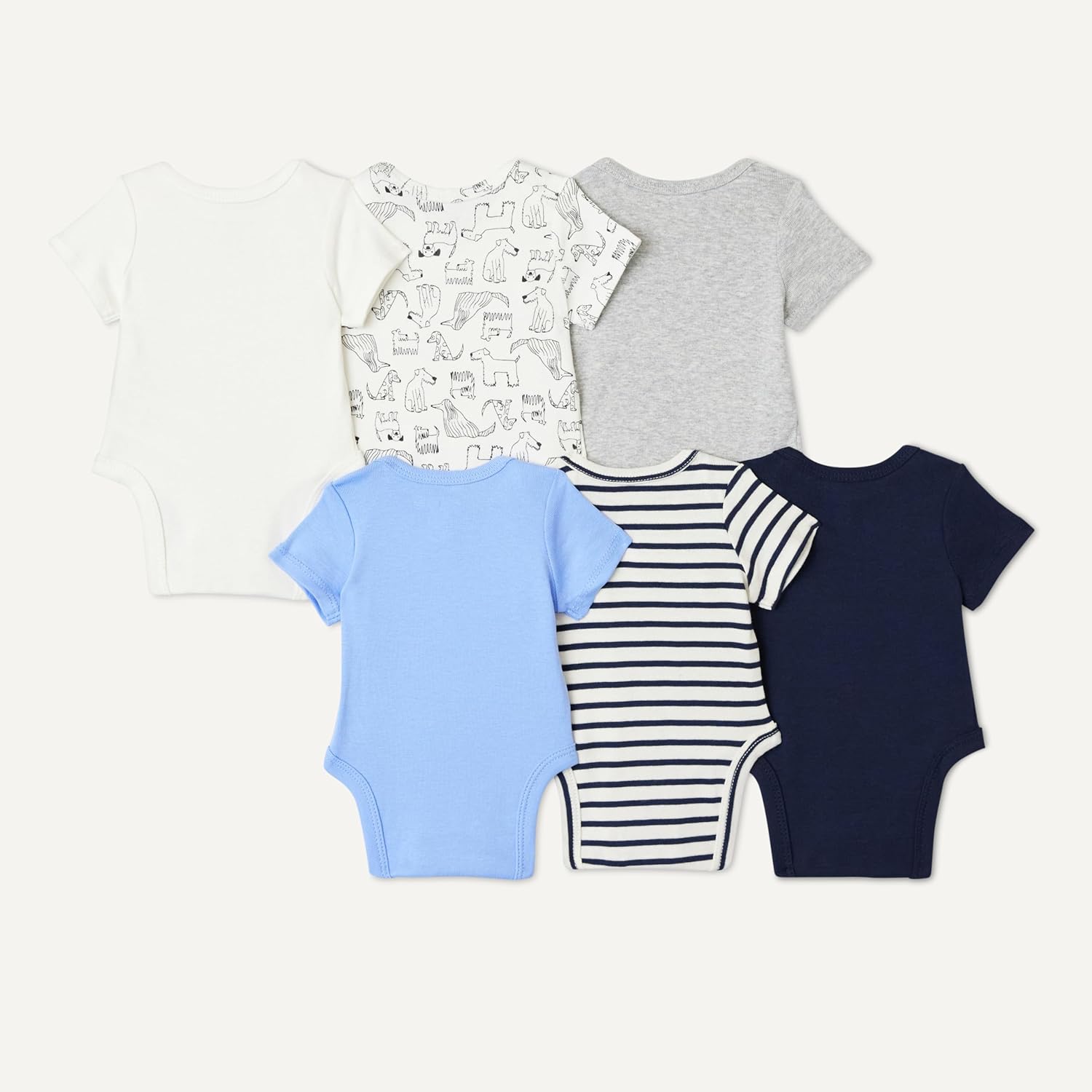 Thumbnail 2 de Amazon Essentials Unisex Baby Short-Sleeve Bodysuits, Baby Vests