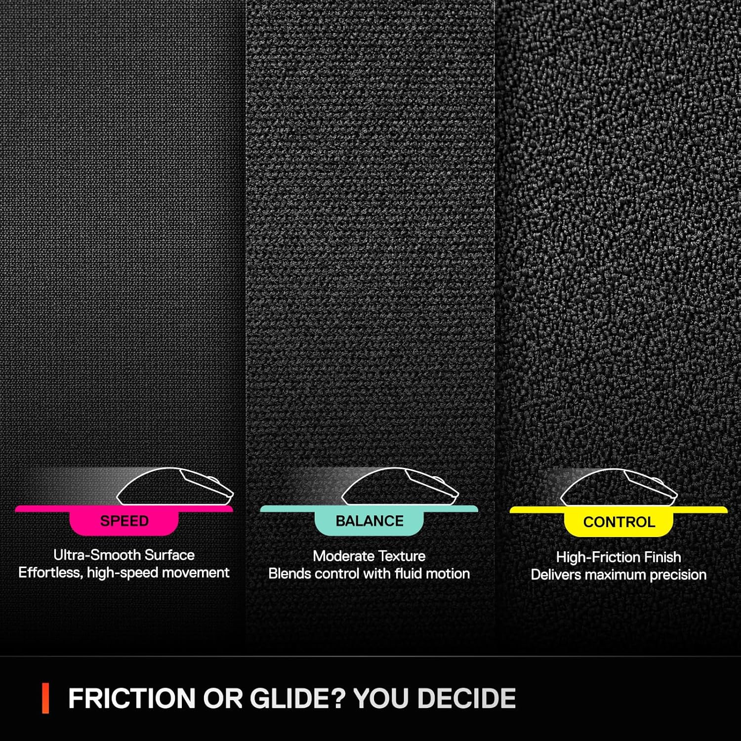 Thumbnail 5 de SteelSeries QcK XL Performance Balance Gaming Mousepad