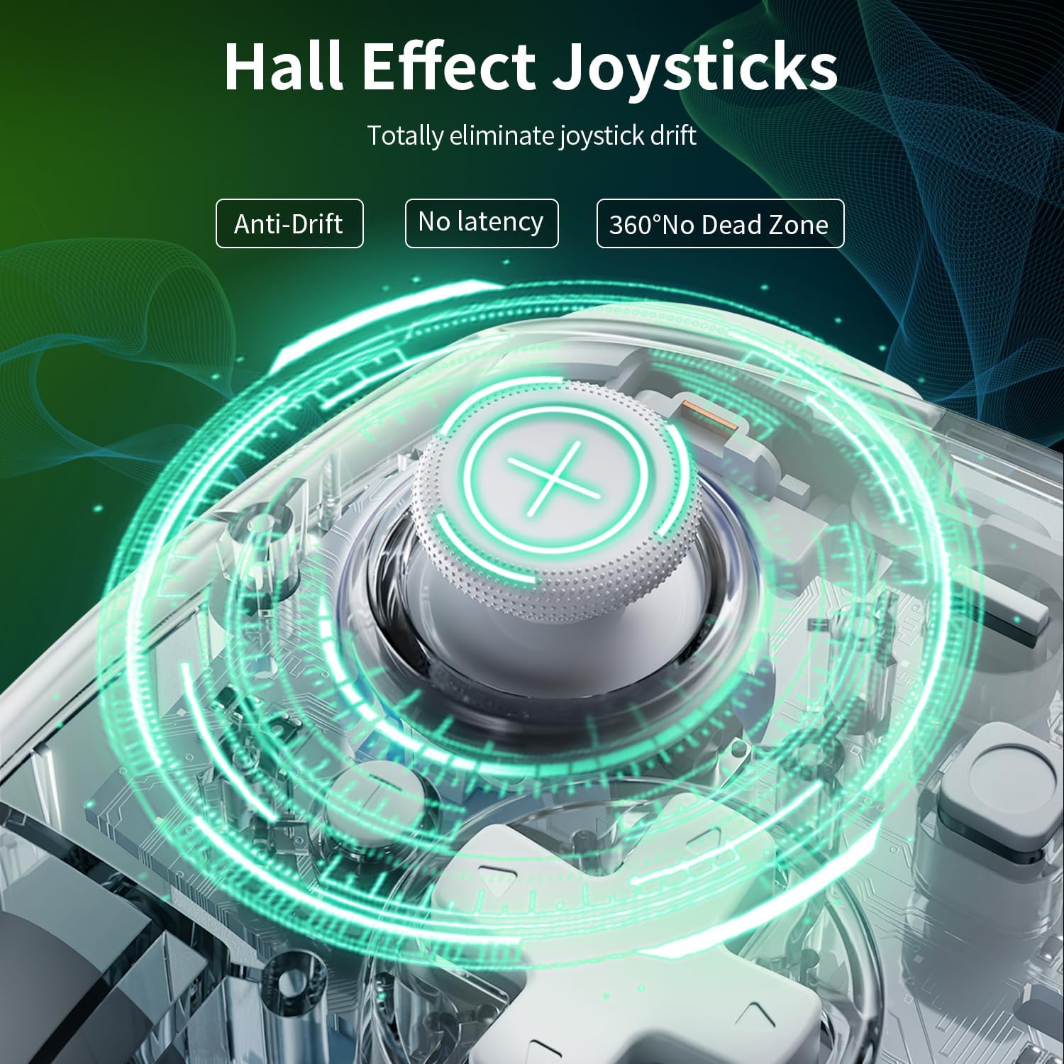 Thumbnail 1 de PALPOW Switch 2 Pro Controller for Switch 2/OLED/Lite – Hall Effect, RGB LED, Wireless