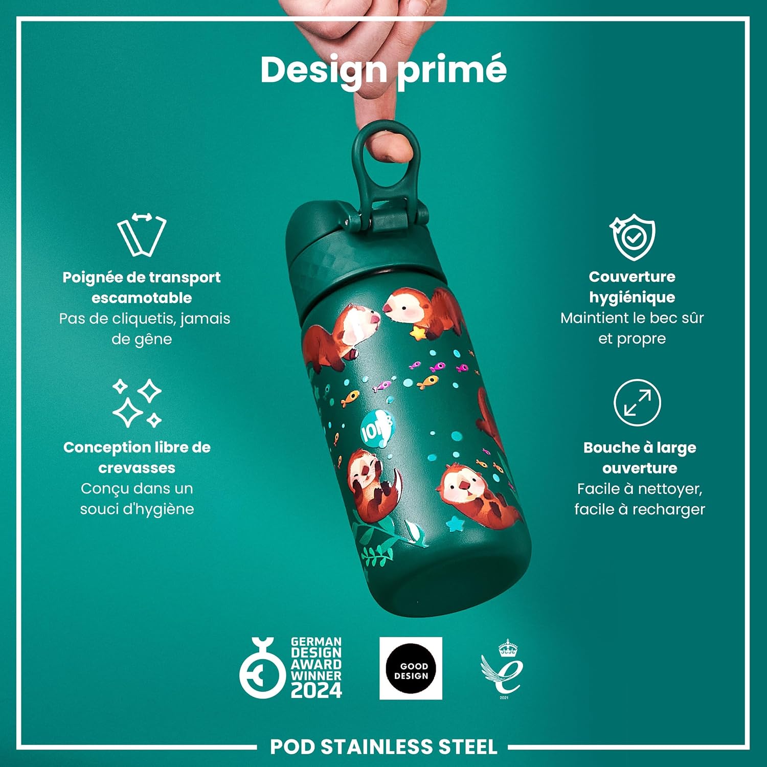 Thumbnail 5 de Ion8 Gourde enfant 400ml