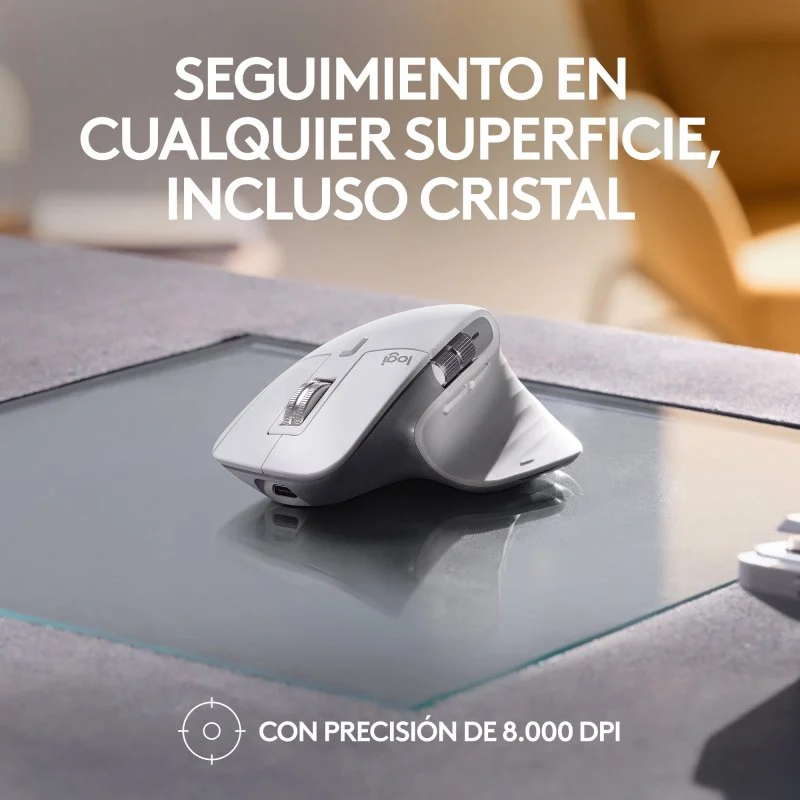 Thumbnail 1 de Logitech MX Master 3S para Mac, ratón blanco