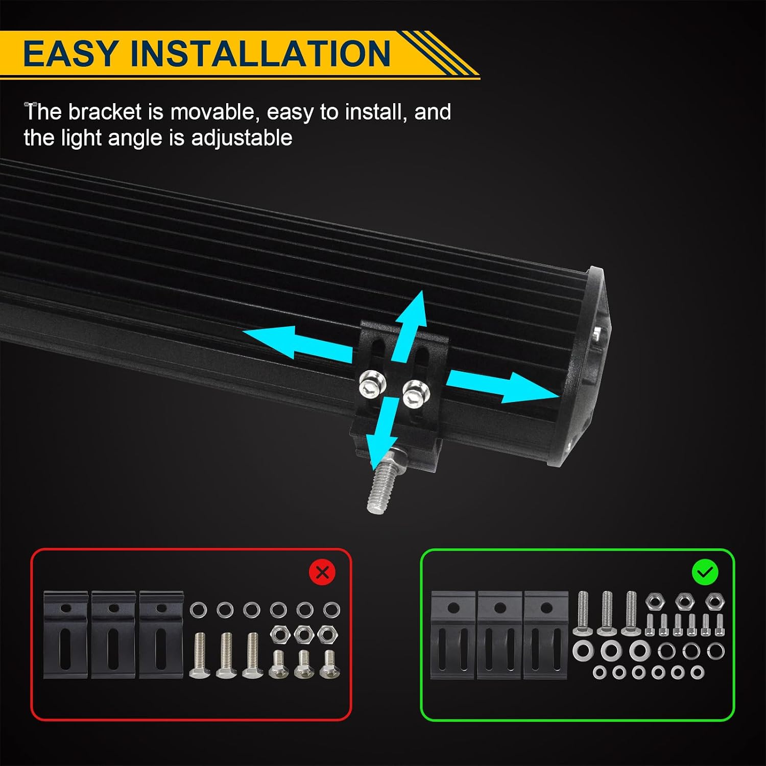 Detalle de Willpower LED light bar, 42-inch
