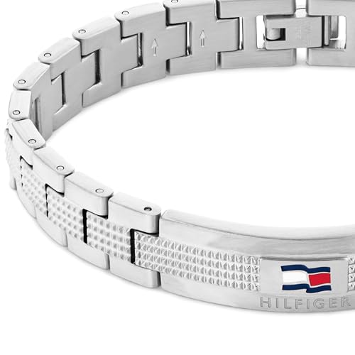 Thumbnail 1 de Tommy Hilfiger Gliederarmband für Herren aus Edelstahl – 19 cm Innenumfang, Knebelverschluss