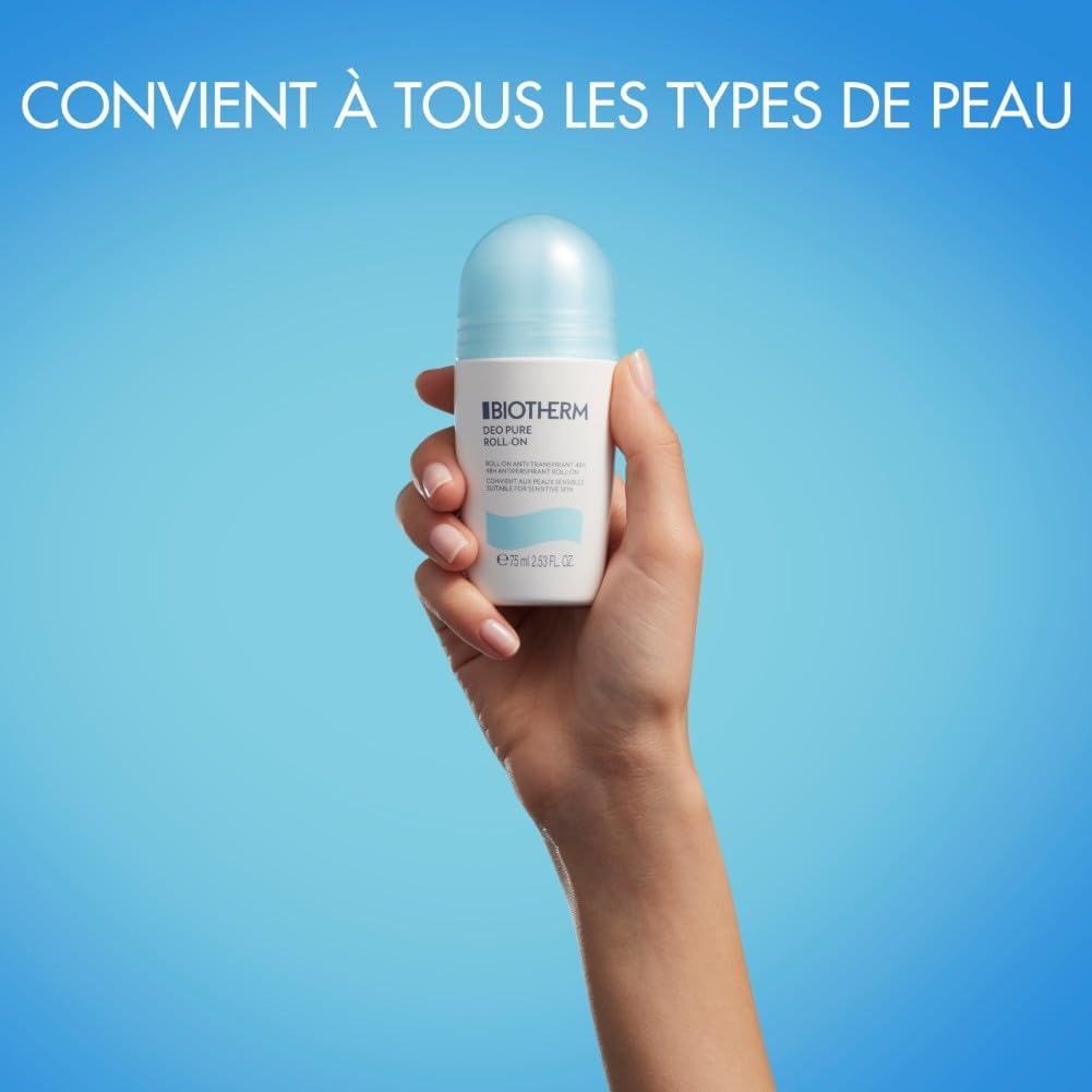 Thumbnail 1 de Biotherm Deo Pure Déodorant Anti-Transpirant 75 ml – Sans parfum, pour tous types de peaux sensibles