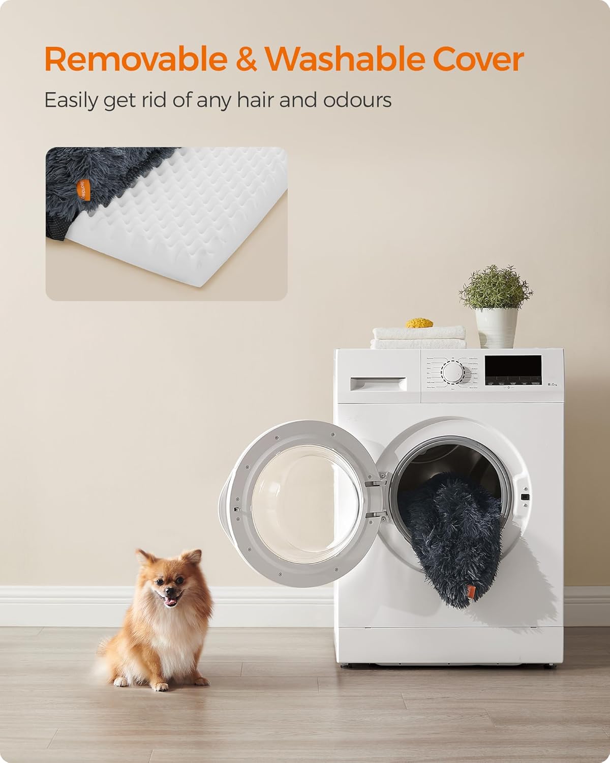 Thumbnail 6 de Feandrea FluffyHug Dog Bed 76 x 58 cm