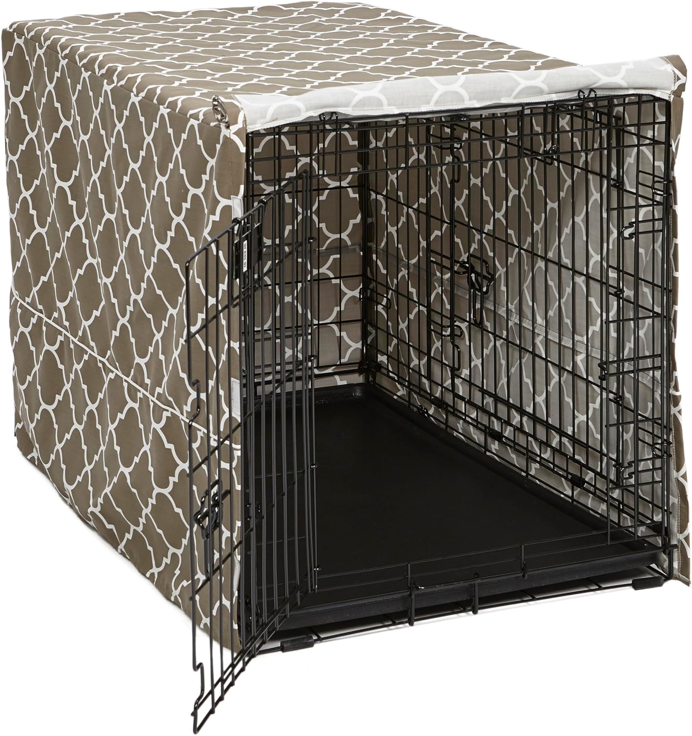 Detalle de MidWest CVR36T-BR Hundebox-Abdeckung 91 cm
