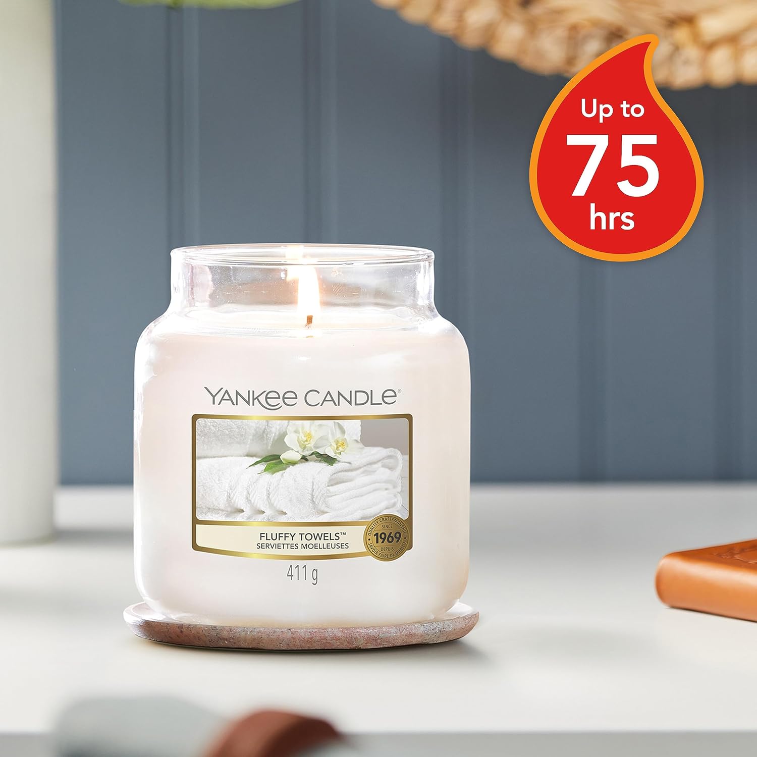Detalle de Yankee Candle Serviettes moelleuses 75h đŻ