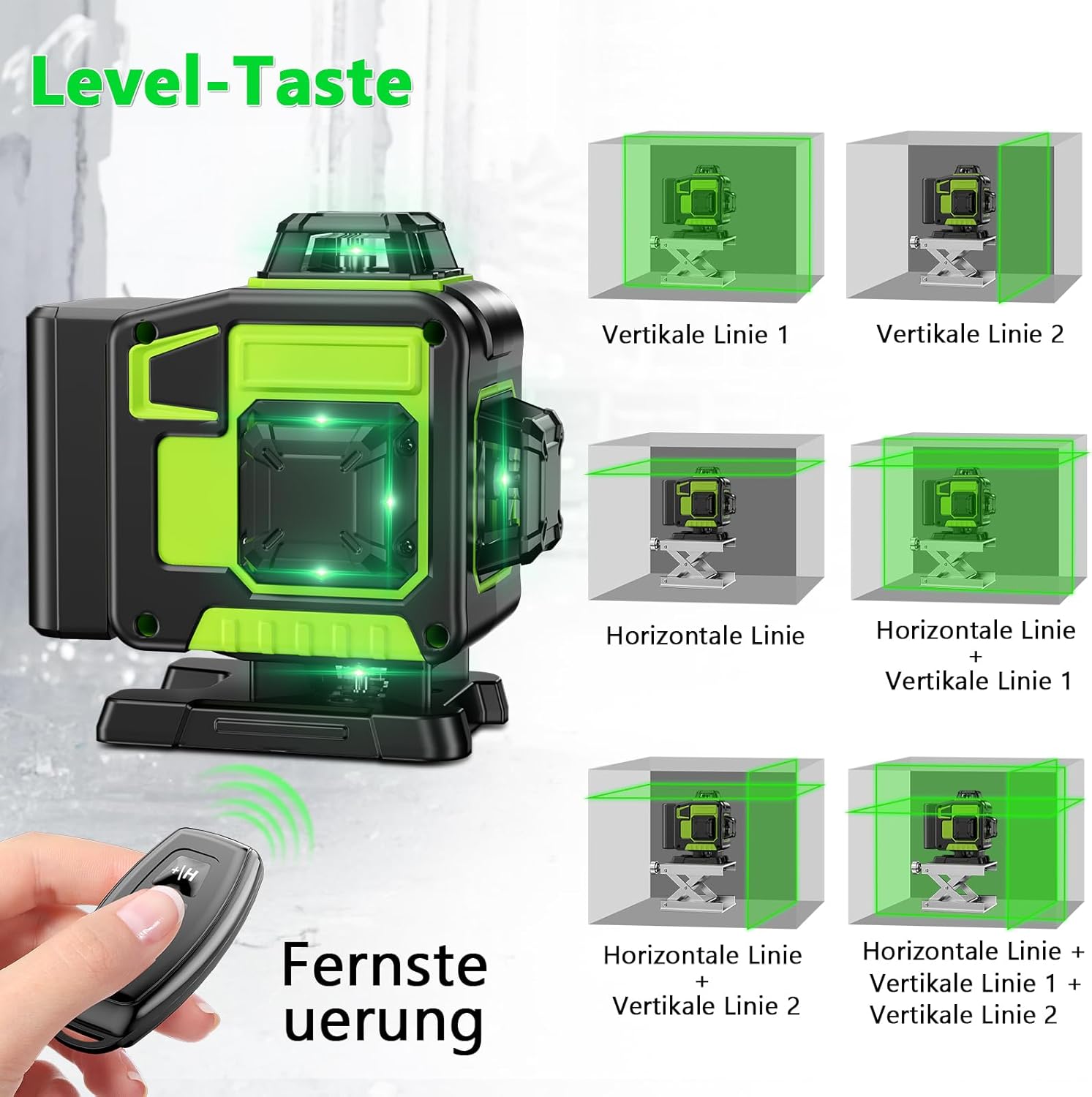 Thumbnail 2 de Kreuzlinienlaser mit 16 Linien für Präzision