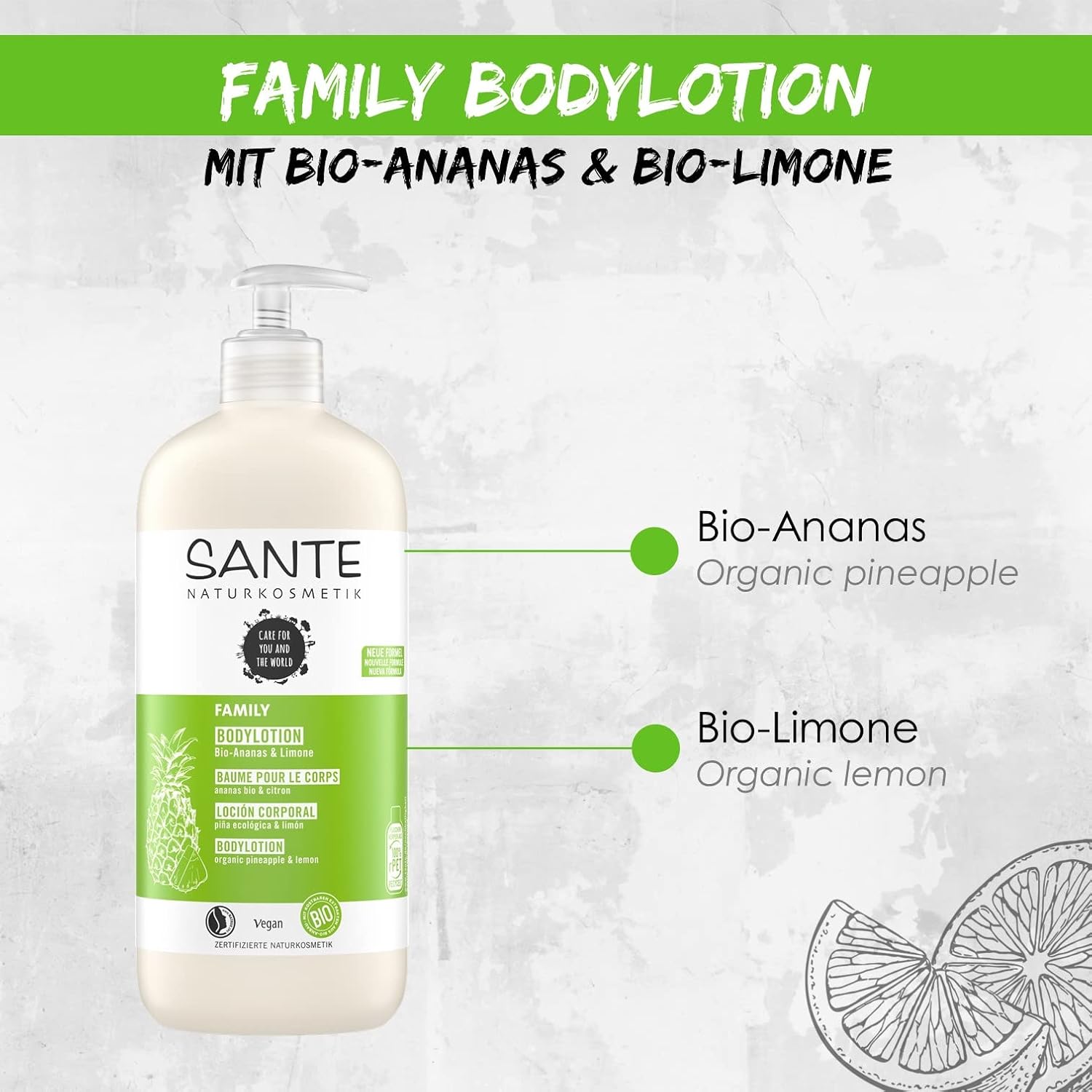 Thumbnail 4 de SANTE Naturkosmetik Bodylotion 500 ml