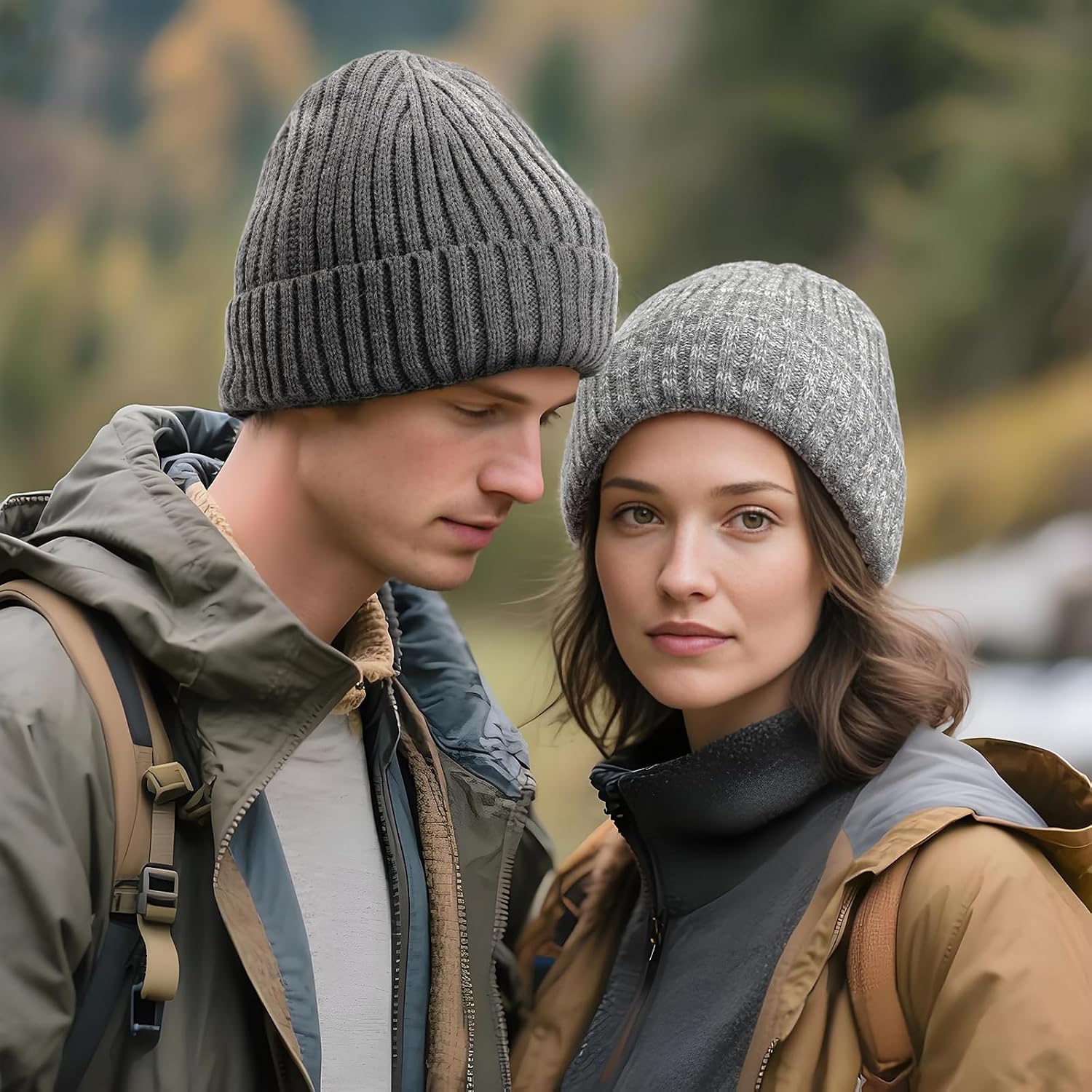 Thumbnail 6 de DRESHOW Satin Lined Beanie Hats for Women and Men – Soft, Warm Knit with Silk Satin Lining (3-Pack)