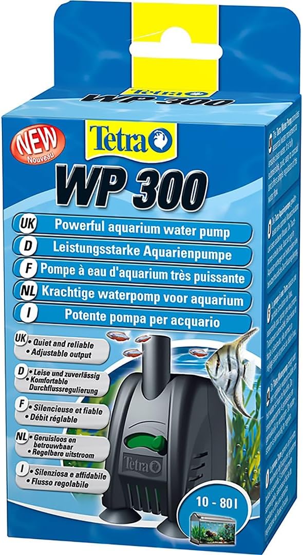 Detalle de Tetra 188785 Pompe à eau pour aquarium WP 600 (11 W, 600 l/h)