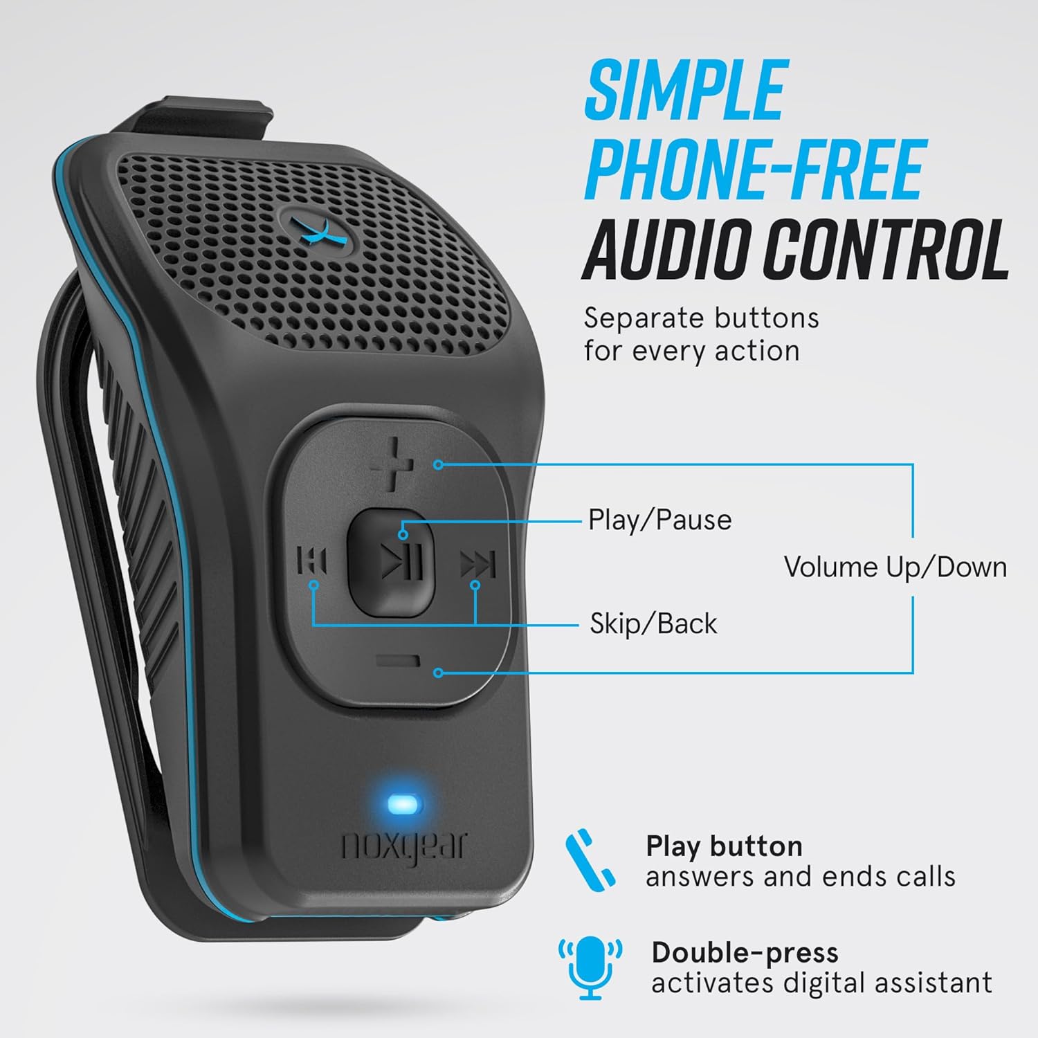 Detalle 2 de noxgear 39g Wearable Bluetooth Speaker 15h