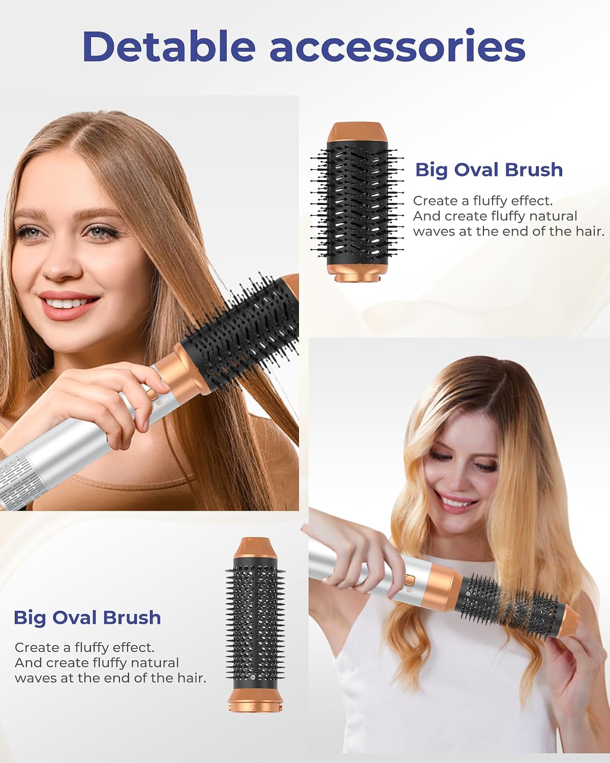 Detalle de Hairstyler 6 in 1 Airbrush Haartrockenerset 1000W