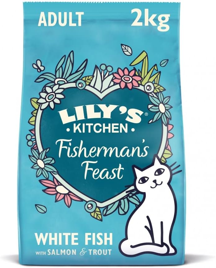 Thumbnail 6 de Lily's Kitchen Trockenfutter für ausgewachsene Katzen Weißfisch mit Lachs – getreidefrei, 2 kg