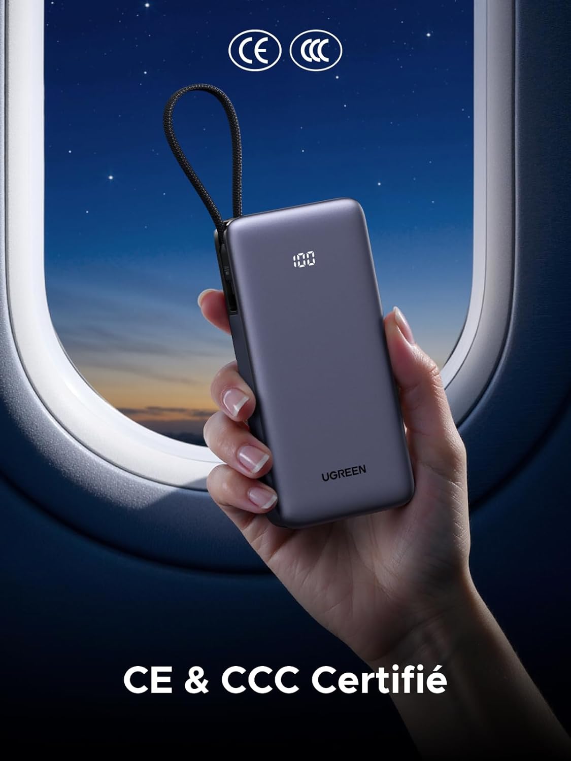 Thumbnail 5 de UGREEN Nexode 55W Batterie Externe 20000mAh : Puissance fiable et charge rapide en déplacement
