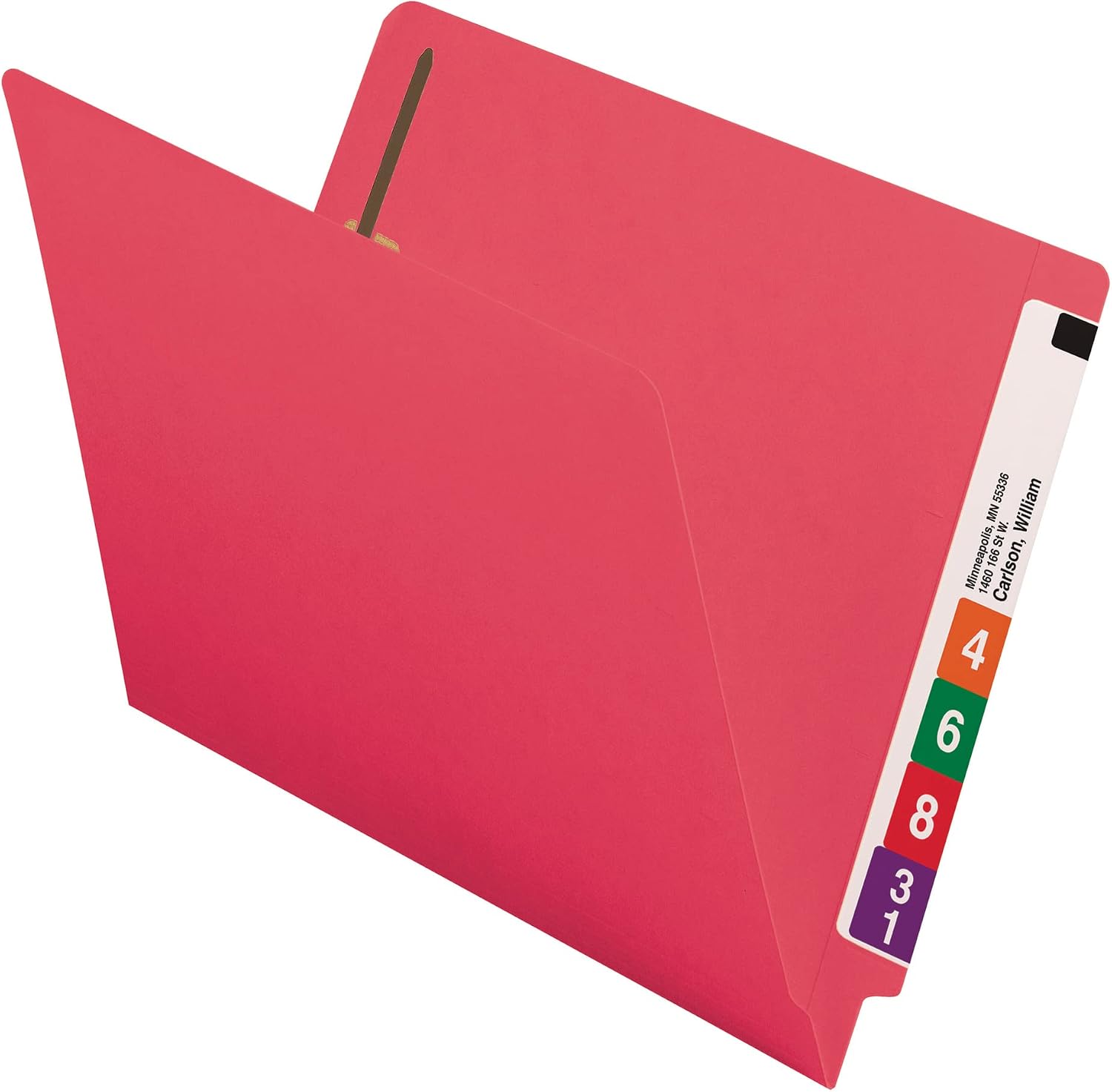 Detalle de Smead End Tab Fastener File Folder, Letter Size