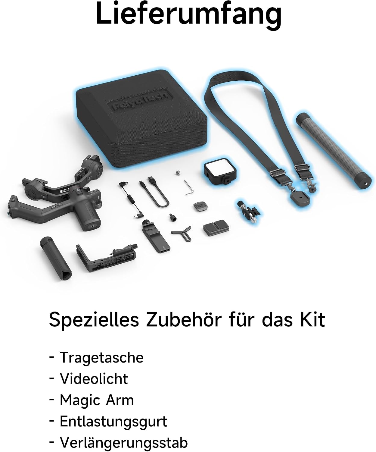 Detalle 2 de FeiyuTech SCORP 3 Kamera-Gimbal 3,5 kg