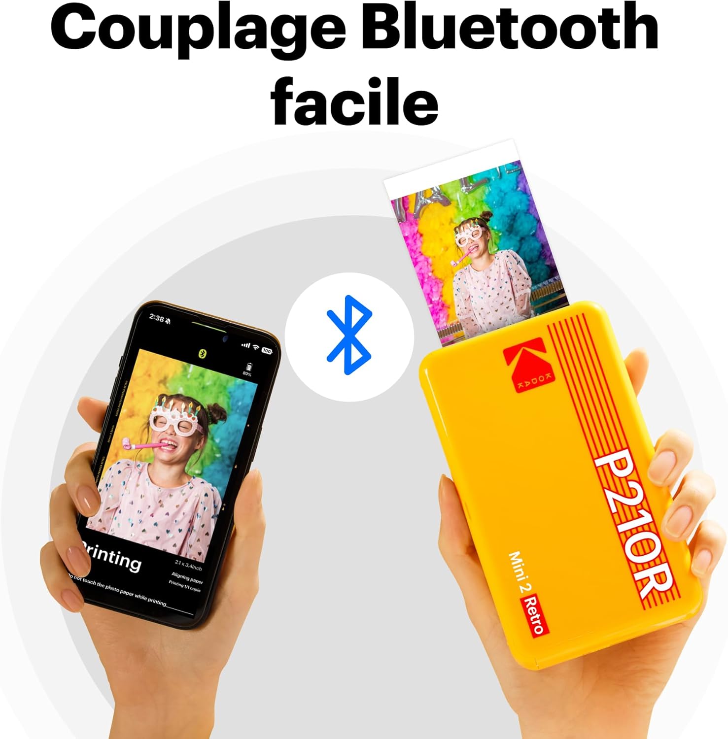 Thumbnail 4 de KODAK Mini 2 Retro imprimante photo 5,3×8,6 cm