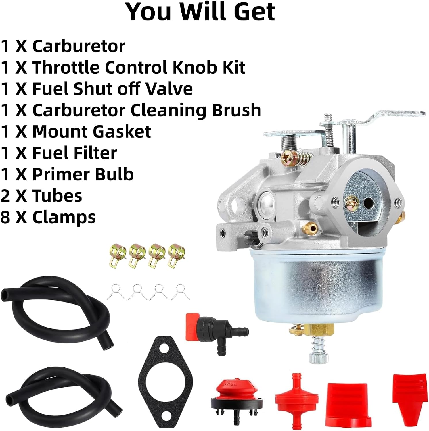 Detalle 1 de Carburetor for John Deere snowblowers