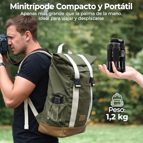 Thumbnail 7 de Rollei Compact Traveler Mini M1 Mini-Stativ 49 cm für Kamera