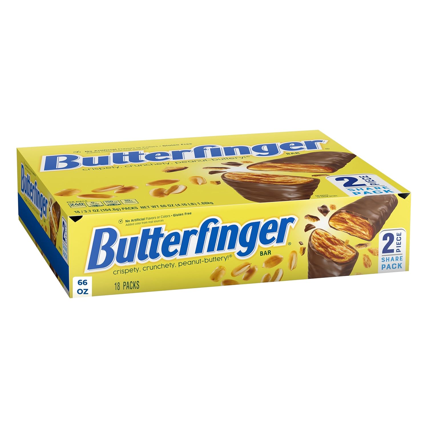 Detalle de Butterfinger Candy Bars, 18 Count