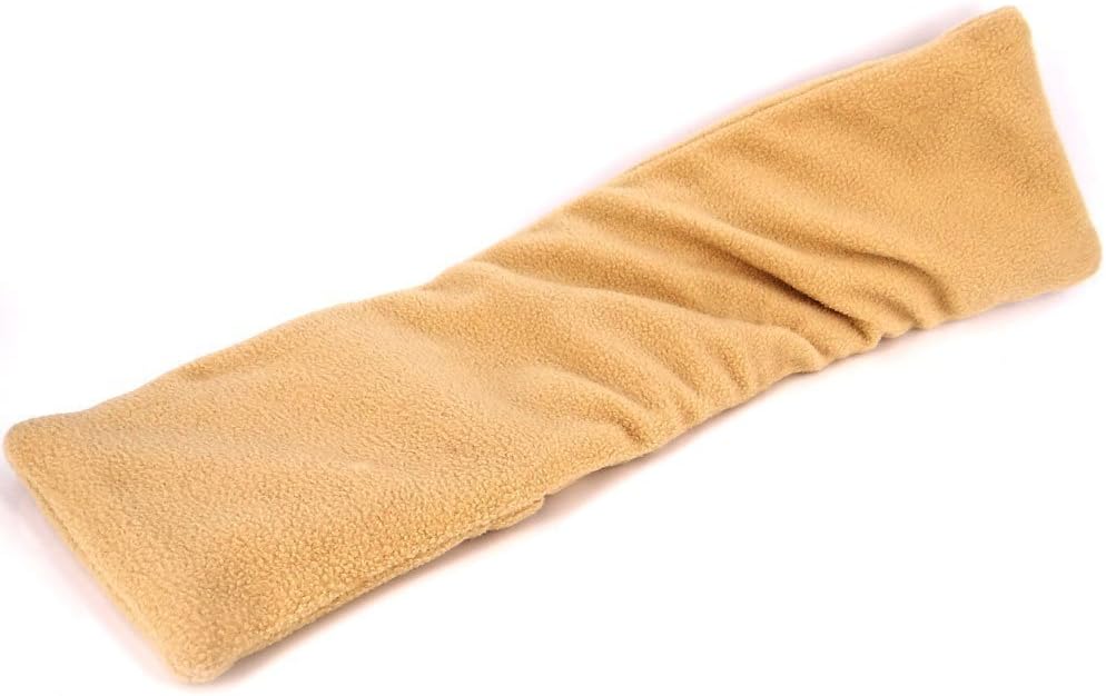 Detalle de Eurotel Tour de cou micro-ondes grande longueur en polaire (beige) pour chaud et froid