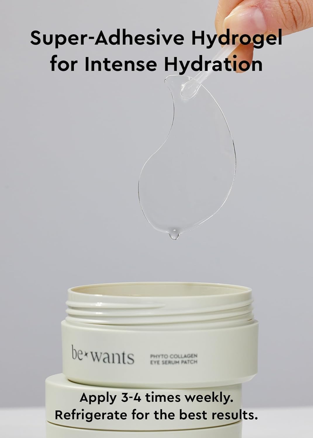 Detalle de bewants Under Eye Patches, 60-Count Hydrogel Masks with Vegan Collagen