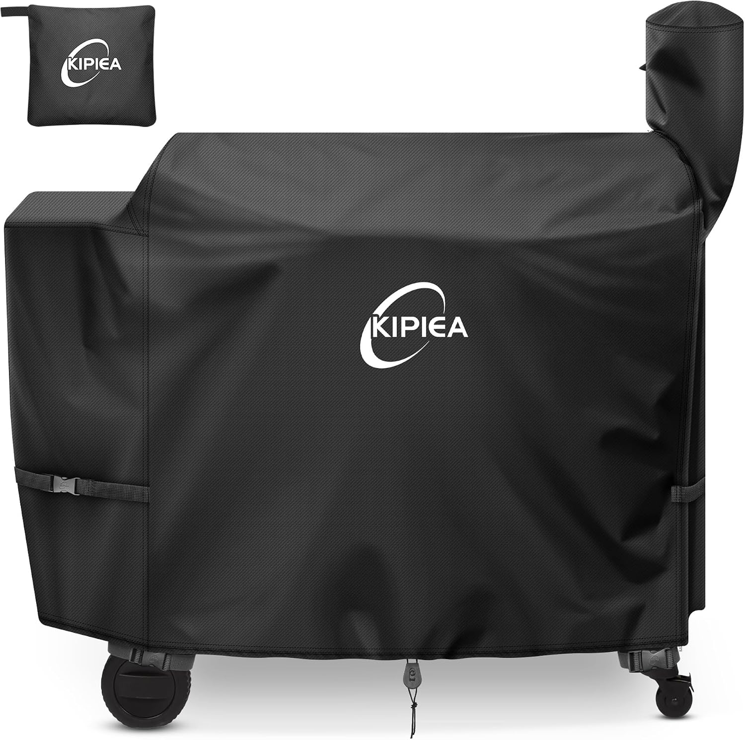Detalle de Kipiea 53"W X 22"D X 54"H BBQ Cover for Traeger Pro 34 & 780, 500D Oxford