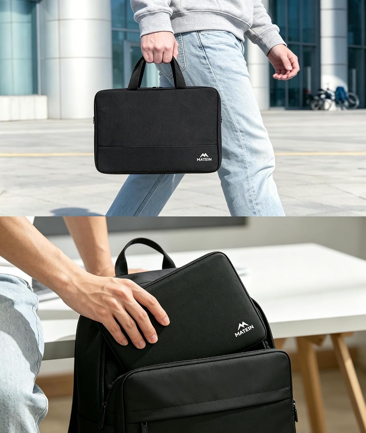 Detalle 2 de MATEIN Laptoptasche 15,6 Zoll