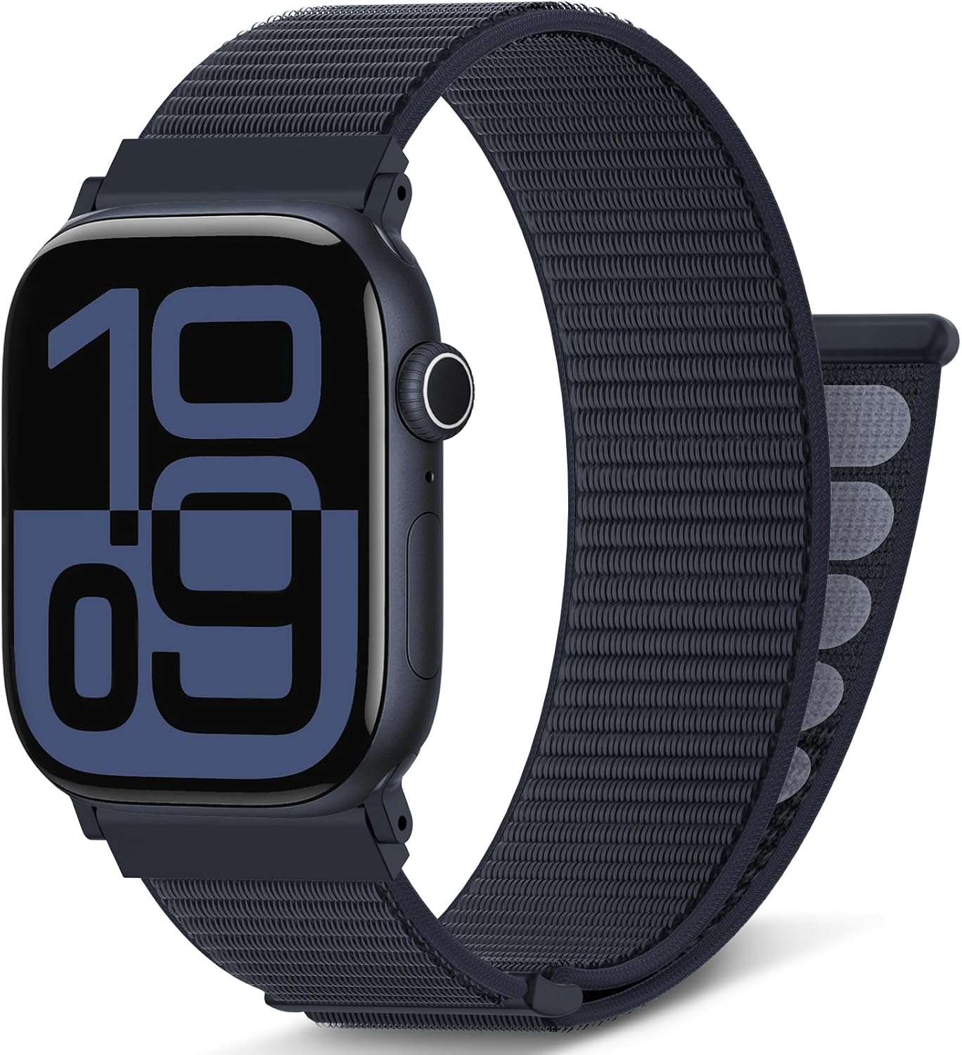 Thumbnail 6 de DigiHero Nylon Sport Loop Apple Watch strap (compatible 46mm/44mm/45mm/49mm) — breathable soft loop with adjustable fit