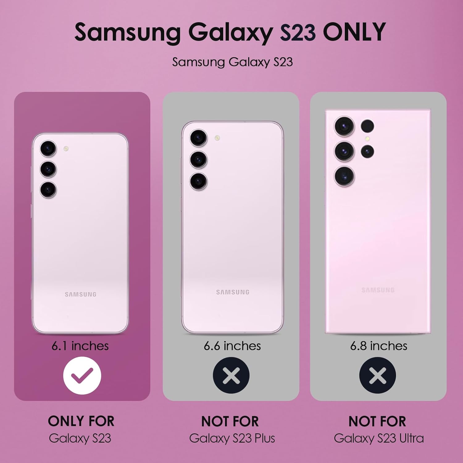 Thumbnail 6 de Chvelop Hülle für Samsung Galaxy S23 – 360° Schutz mit Schutzfolie, Kristall-Kamera und Marmordesign