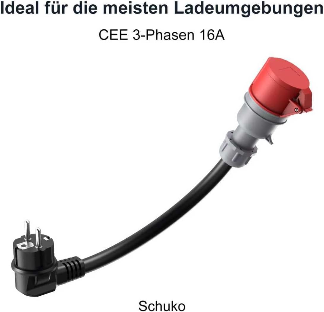 Detalle 2 de EzGoGo Mobile Wallbox 11 kW Ladegerät Typ‑2