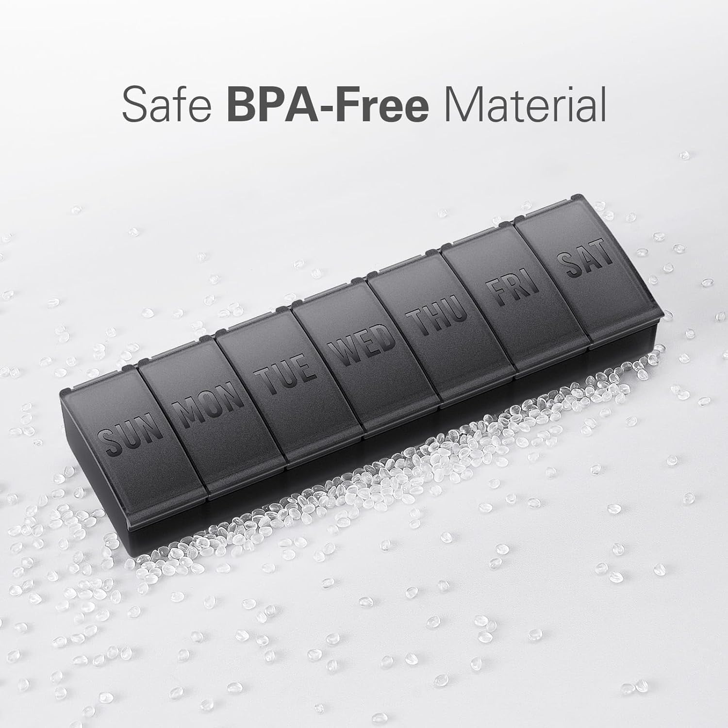 Thumbnail 4 de Barhon Pill Organizer Large 7-Day Organizer ๐