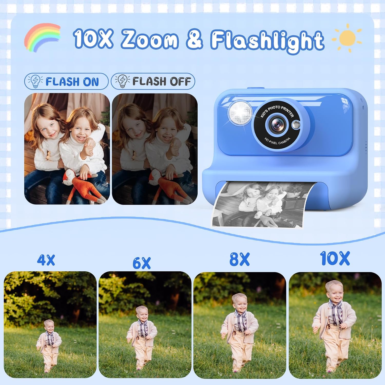 Detalle 2 de Kids instant print camera 2.4 inch