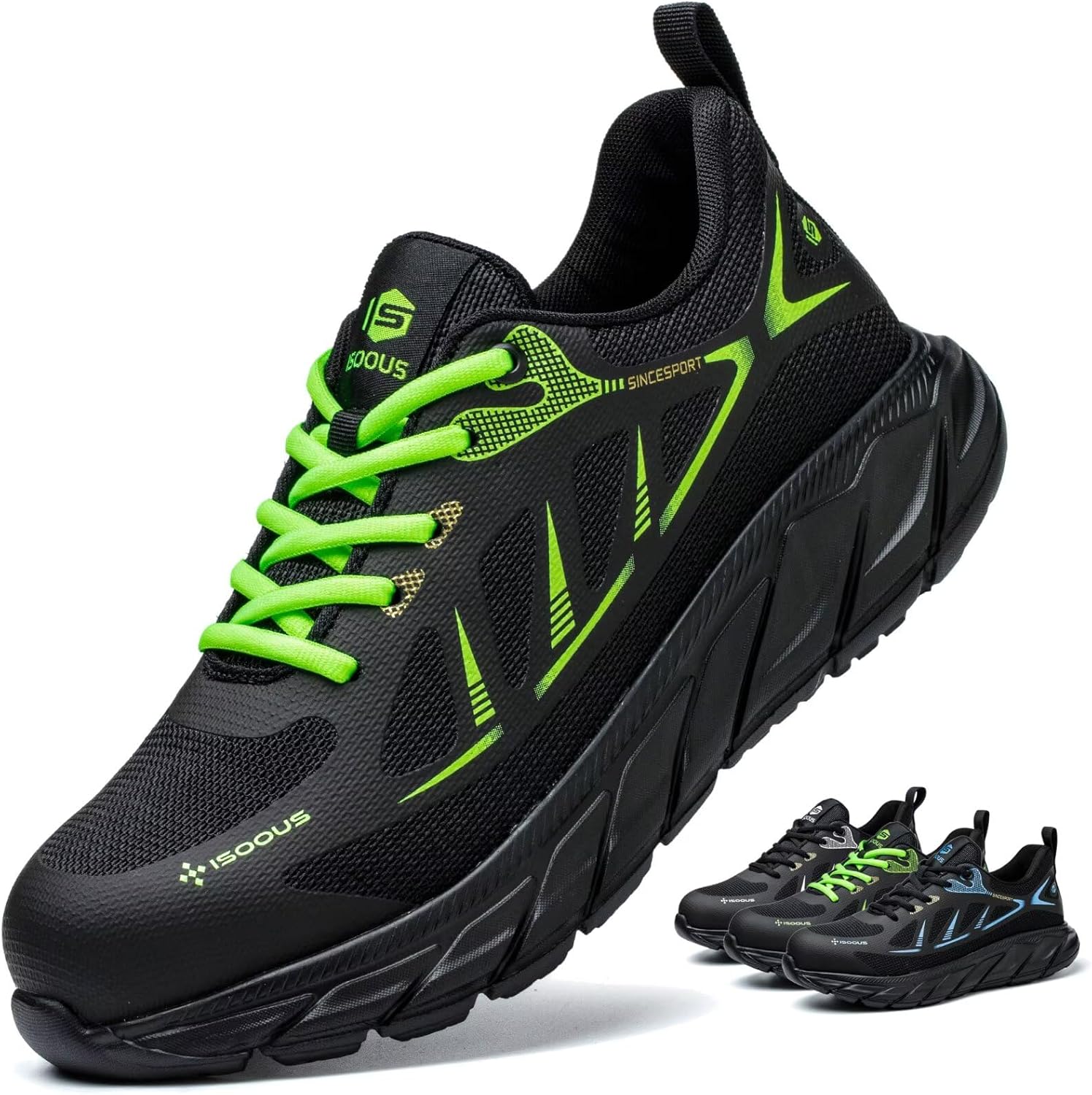 Thumbnail 6 de Scarpe antinfortunistiche leggere con punta in acciaio, suola antiscivolo e rete traspirante