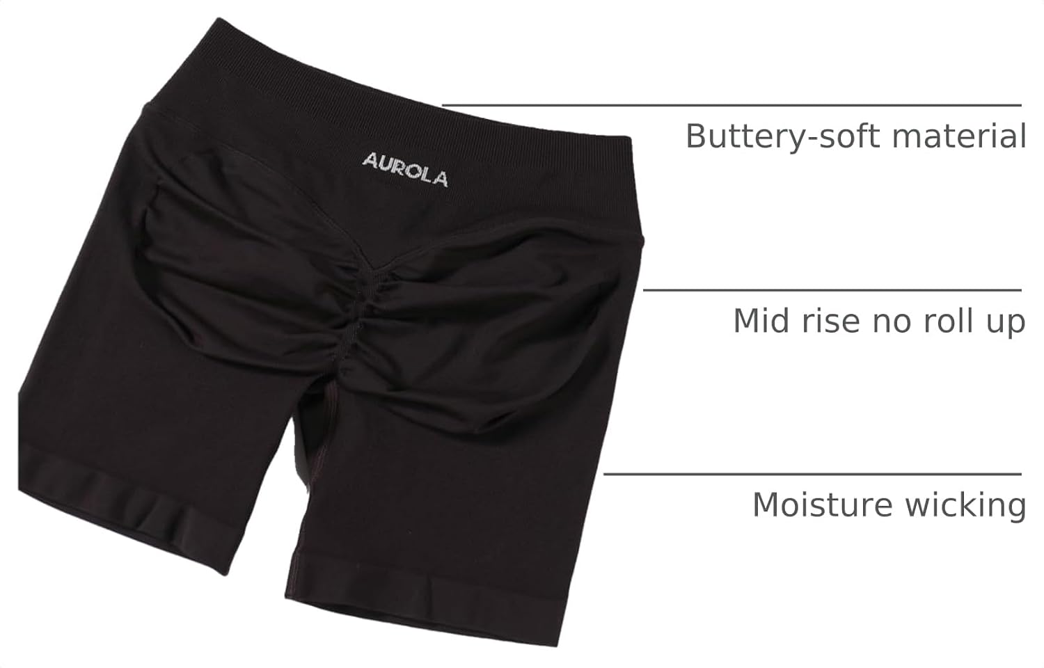Thumbnail 3 de AUROLA Influence Workout Shorts 2.5"