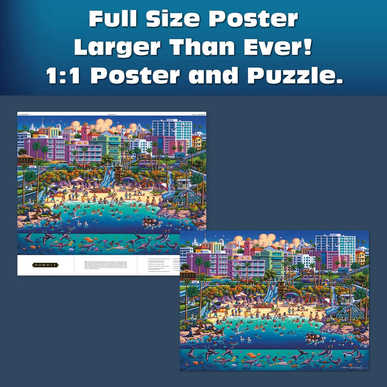 Detalle de Buffalo Games Jigsaw Puzzle, 1,000 Pieces