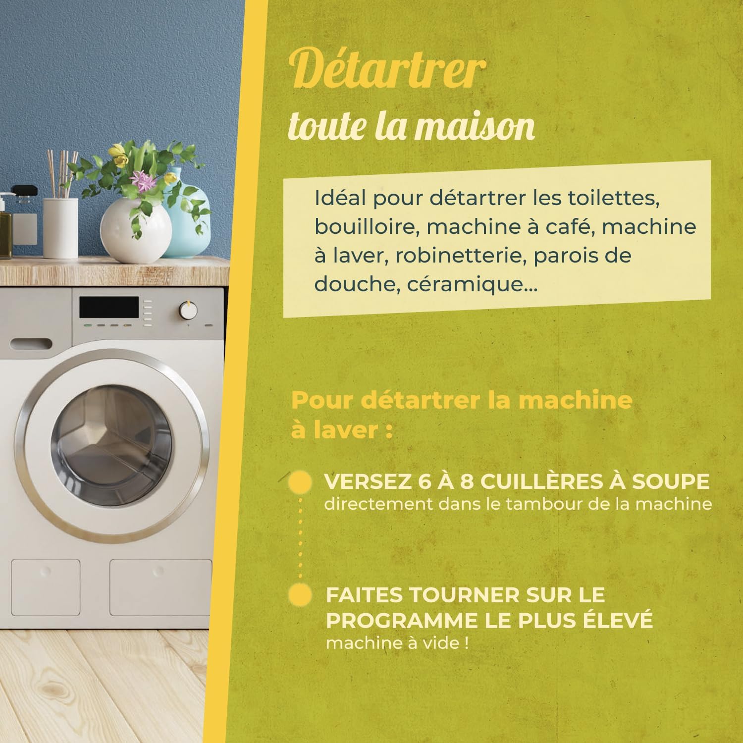 Thumbnail 3 de STARWAX THE FABULOUS - Acide Citrique 1 kg | Détartre les appareils ménagers et surfaces, origine naturelle