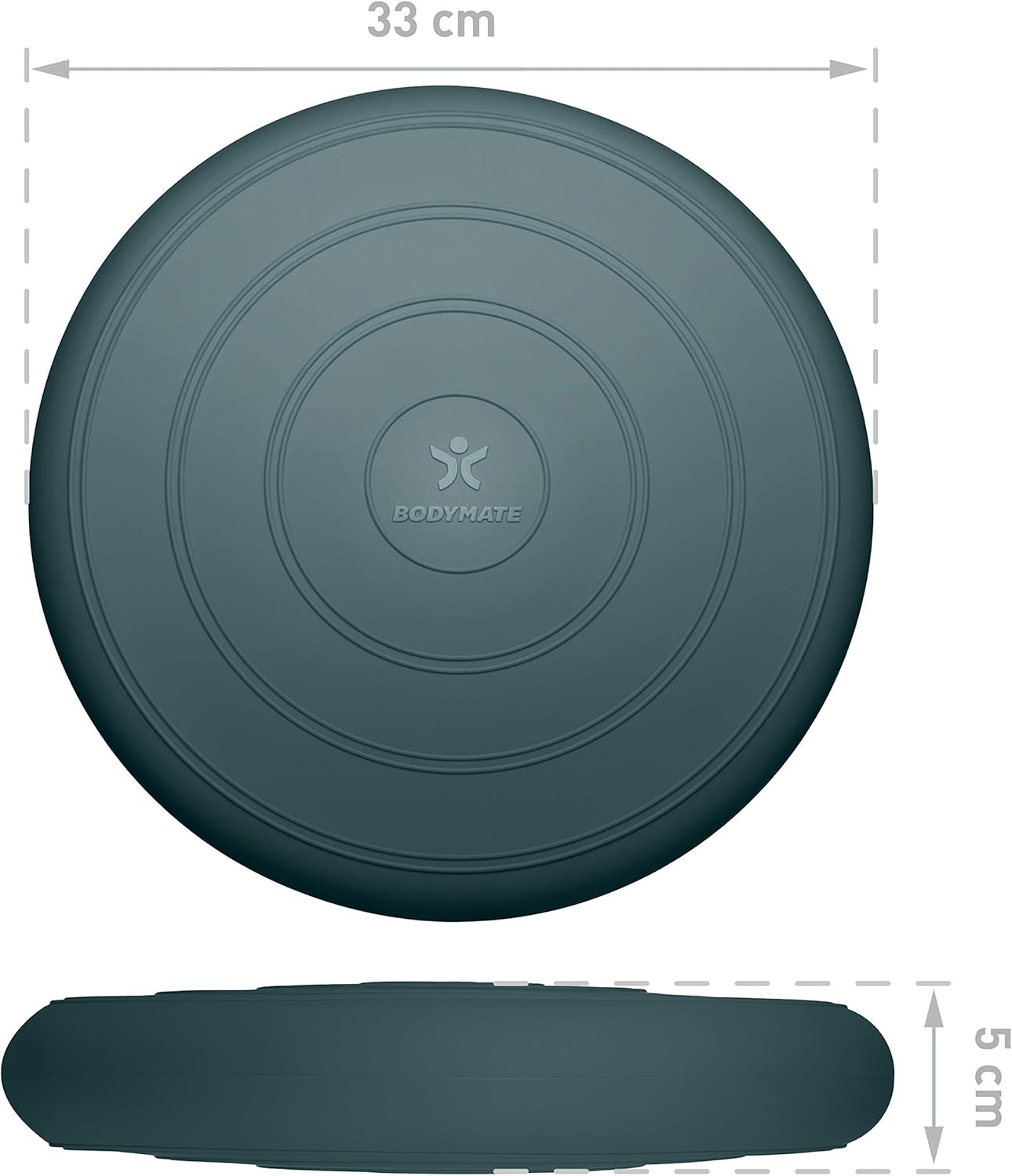 Thumbnail 4 de BODYMATE Coussin d’équilibre Comfort Ø33 cm + pompe incluse