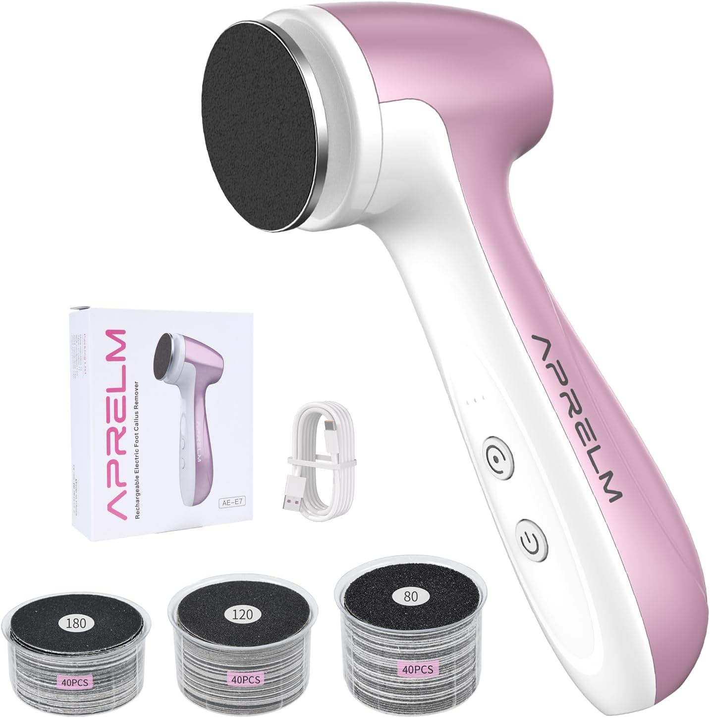 Detalle de AprElm E7 electric foot file 1000 RPM