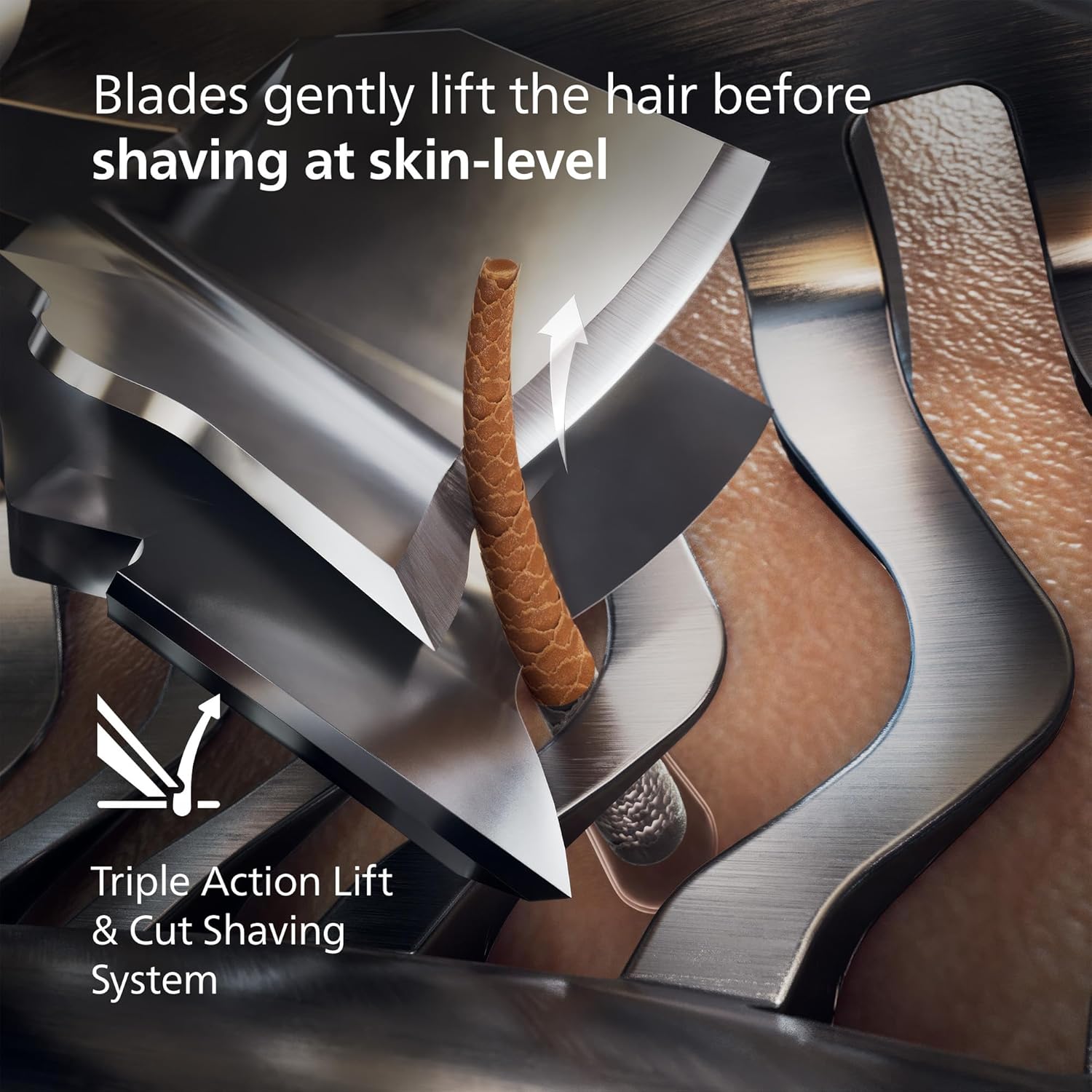 Thumbnail 2 de Philips Shaver i9000 Prestige (Model XP9207/30) Wet & Dry electric shaver with Skin IQ, Quick Clean Pod and 360 rotating blades