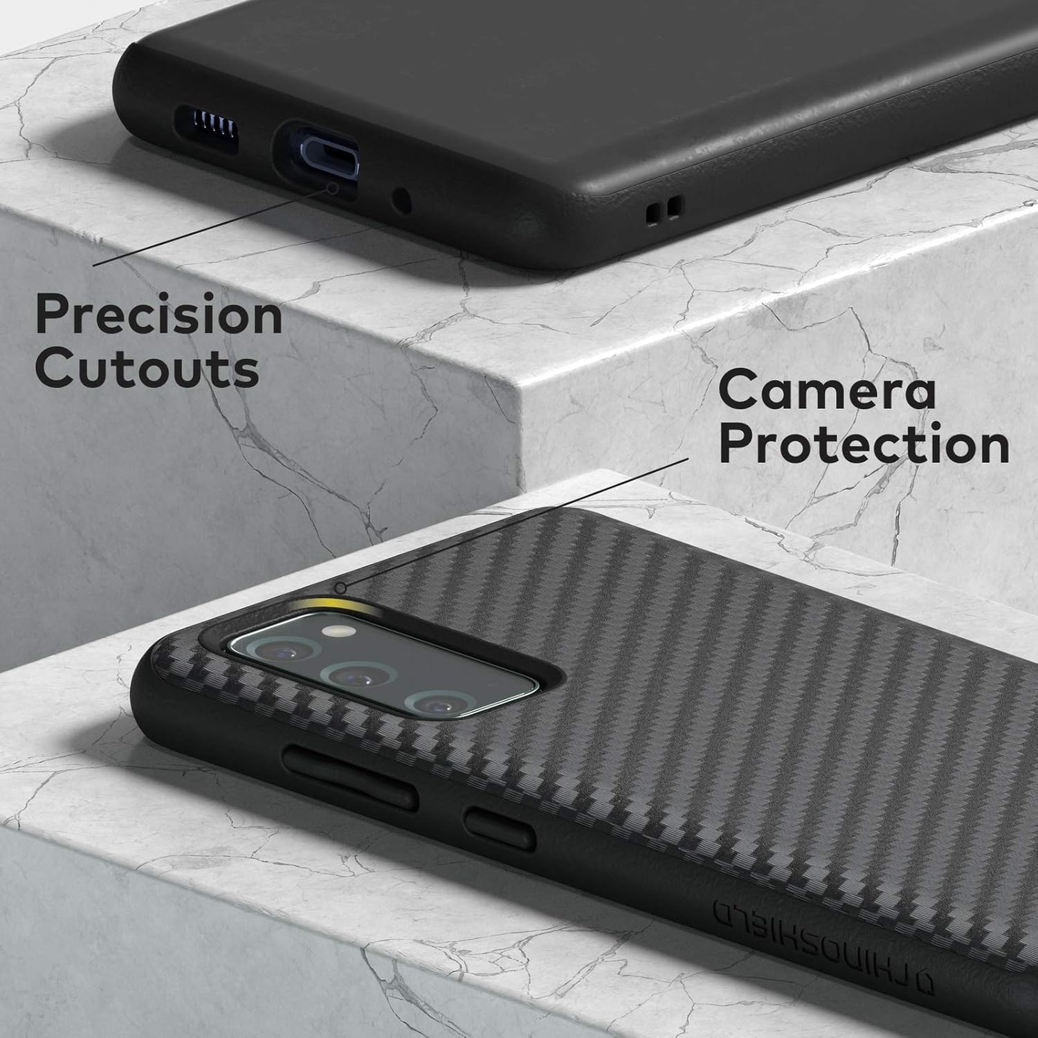 Thumbnail 4 de RhinoShield SolidSuit pour Samsung Galaxy S20 FE : coque fine en fibre de carbone anti-chocs