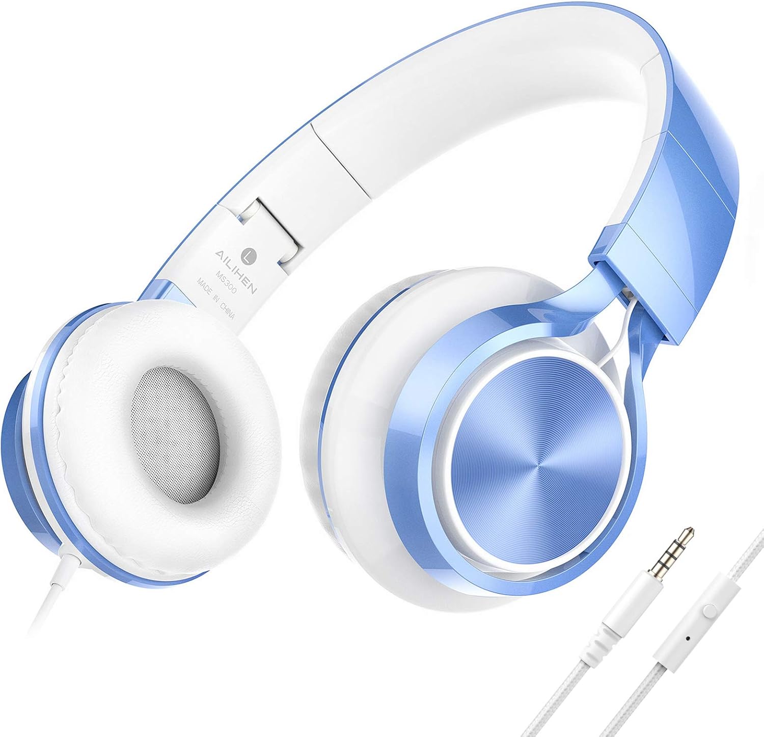 Detalle de AILIHEN Kids Headphones, 3.5mm Wired