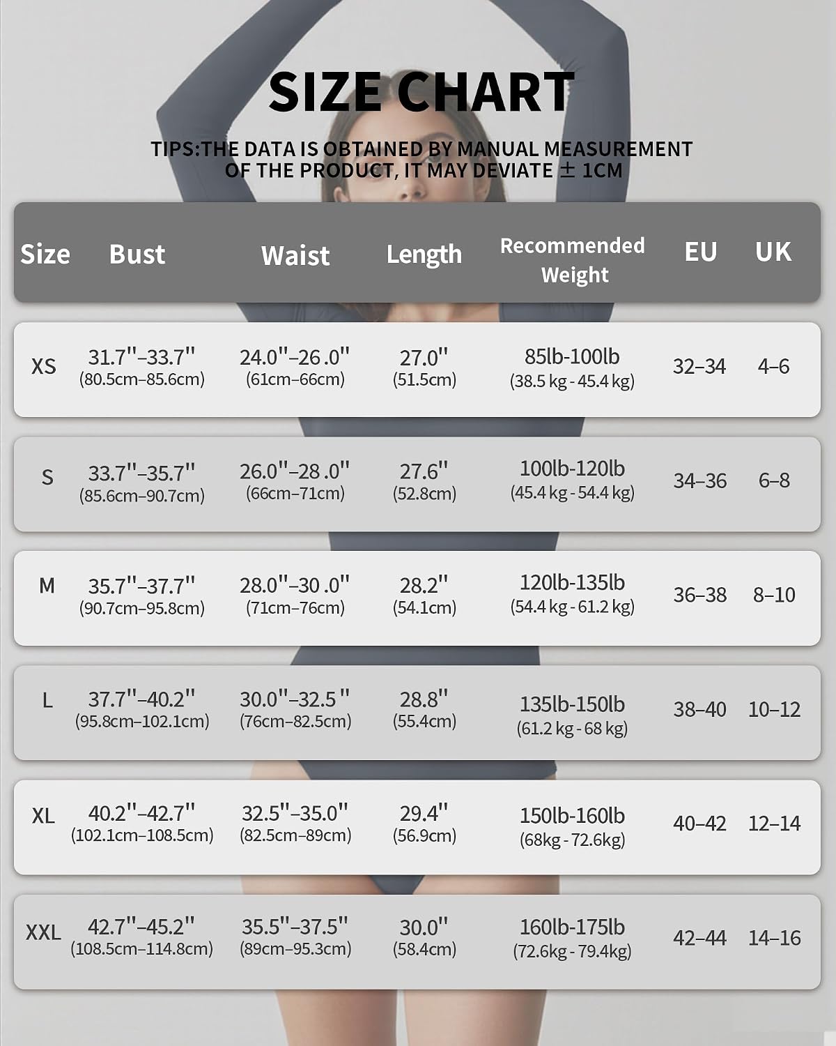 Thumbnail 6 de ALGALAROUND square-neck long sleeve bodysuit for women in cotton & elastane